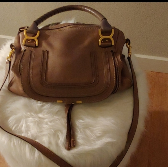 Chloe Marcie Medium Satchel Bag - Picture 3 of 17